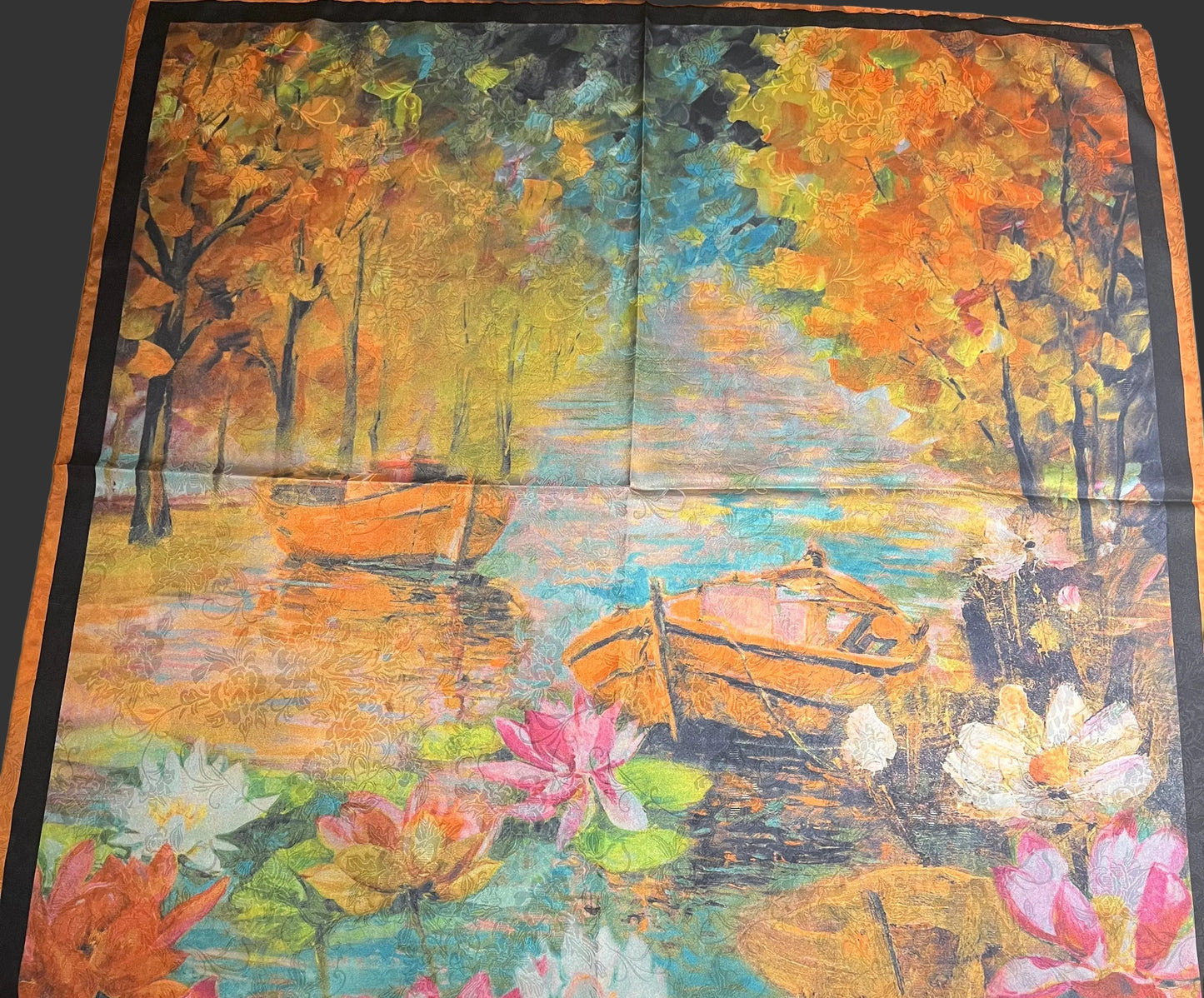 REVERSIBLE SILK SCARVES