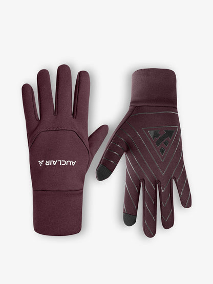 Auclair Brisk Glove in burgundy