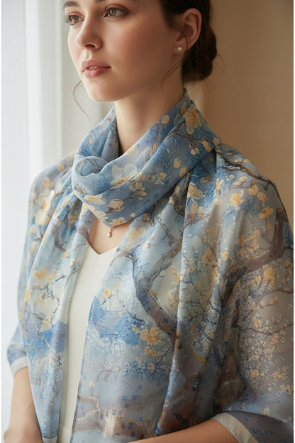 Chiffon Silk Square - Suttles & Seawinds
