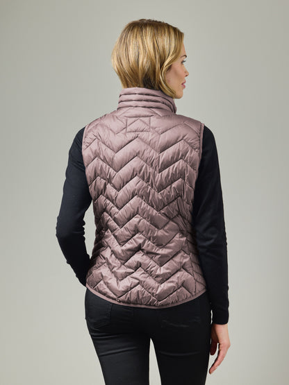 JUNGE Louise Light Down Filled Vest - Alternate View