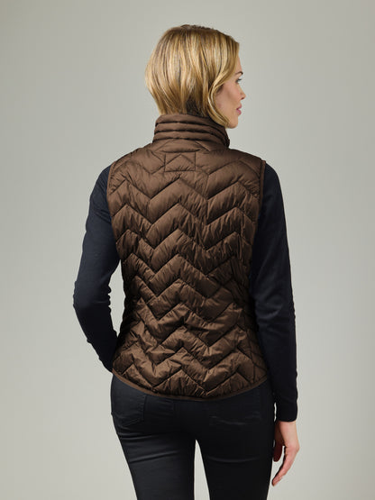 JUNGE Louise Light Down Filled Vest - Alternate View