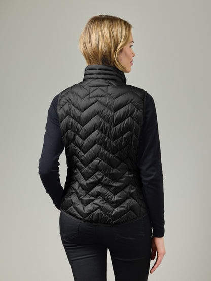 JUNGE Louise Light Down Filled Vest - Detail