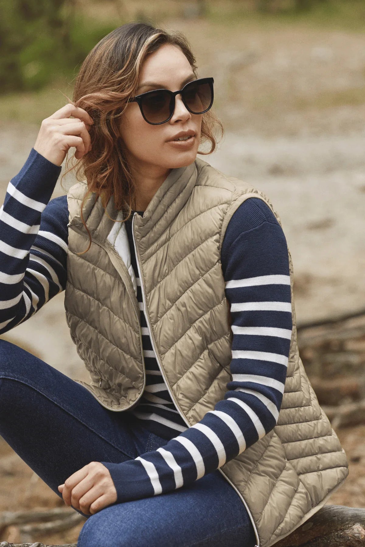 Louise Light Down Filled Vest