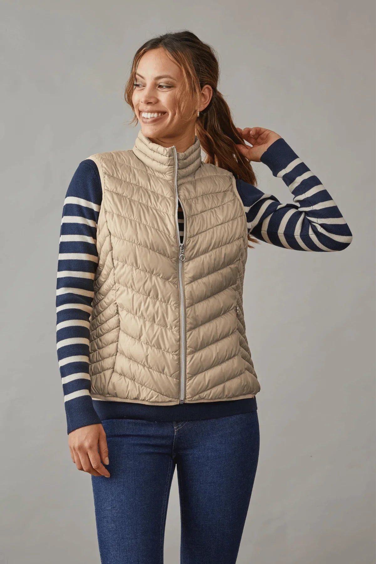 Louise Light Down Filled Vest