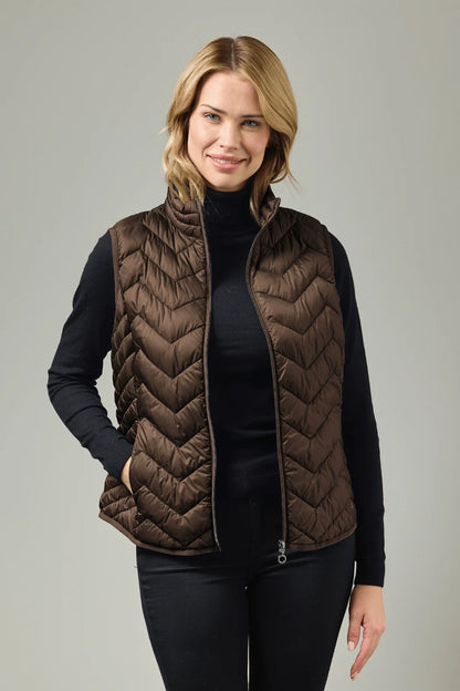 Louise Light Down Filled Vest