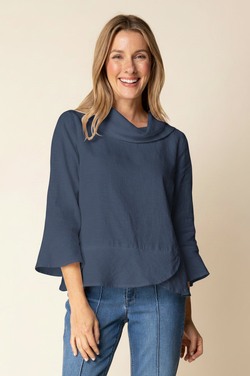Overlay Flounce Top