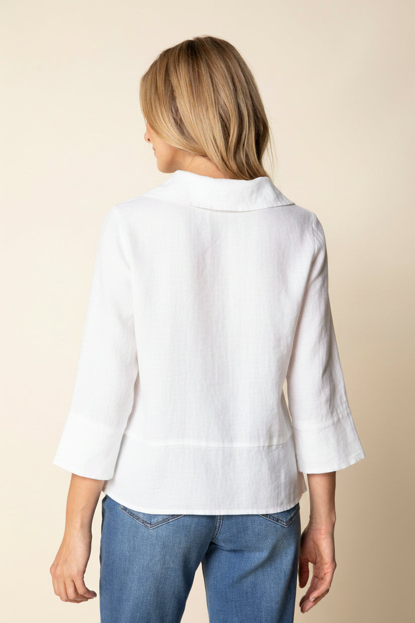 Overlay Flounce Top