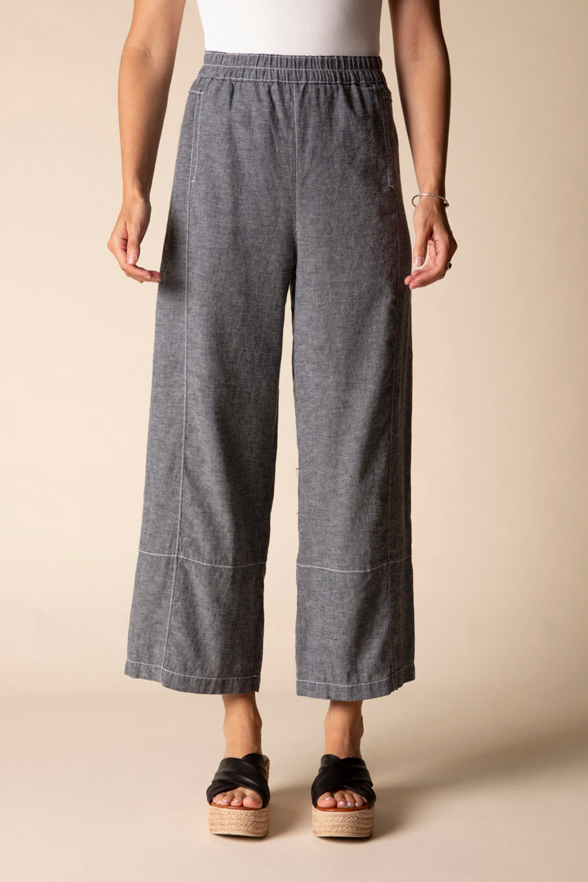 Seamed Crop Pant - Suttles & Seawinds