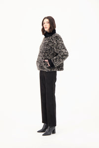 SPANNER - ANIMAL PRINT BOMBER