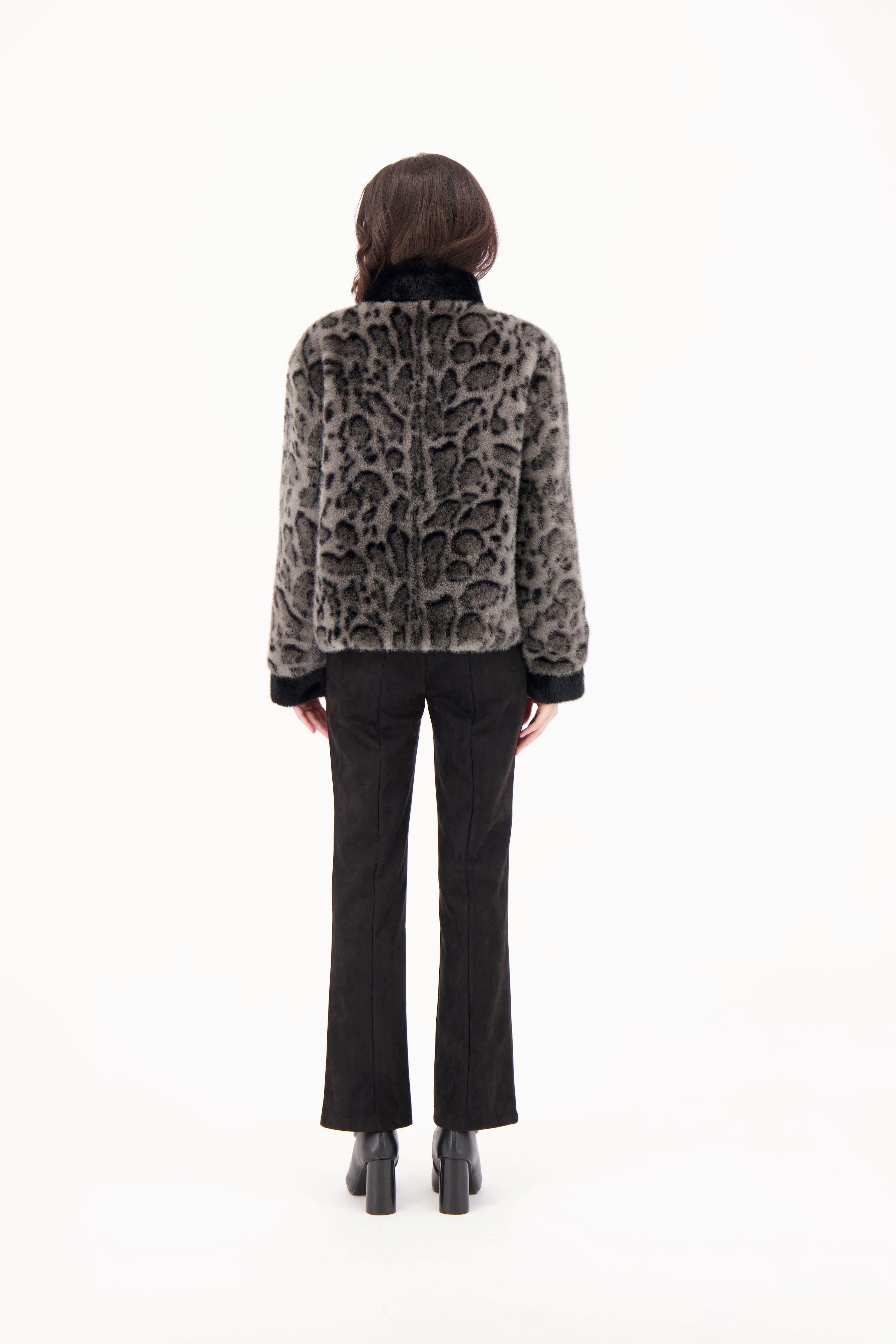 SPANNER - ANIMAL PRINT BOMBER