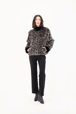 Load image into Gallery viewer, SPANNER - ANIMAL PRINT BOMBER
