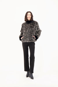 SPANNER - ANIMAL PRINT BOMBER