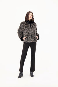 SPANNER - ANIMAL PRINT BOMBER