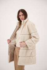 Load image into Gallery viewer, SPANNER - FAUX FUR COAT
