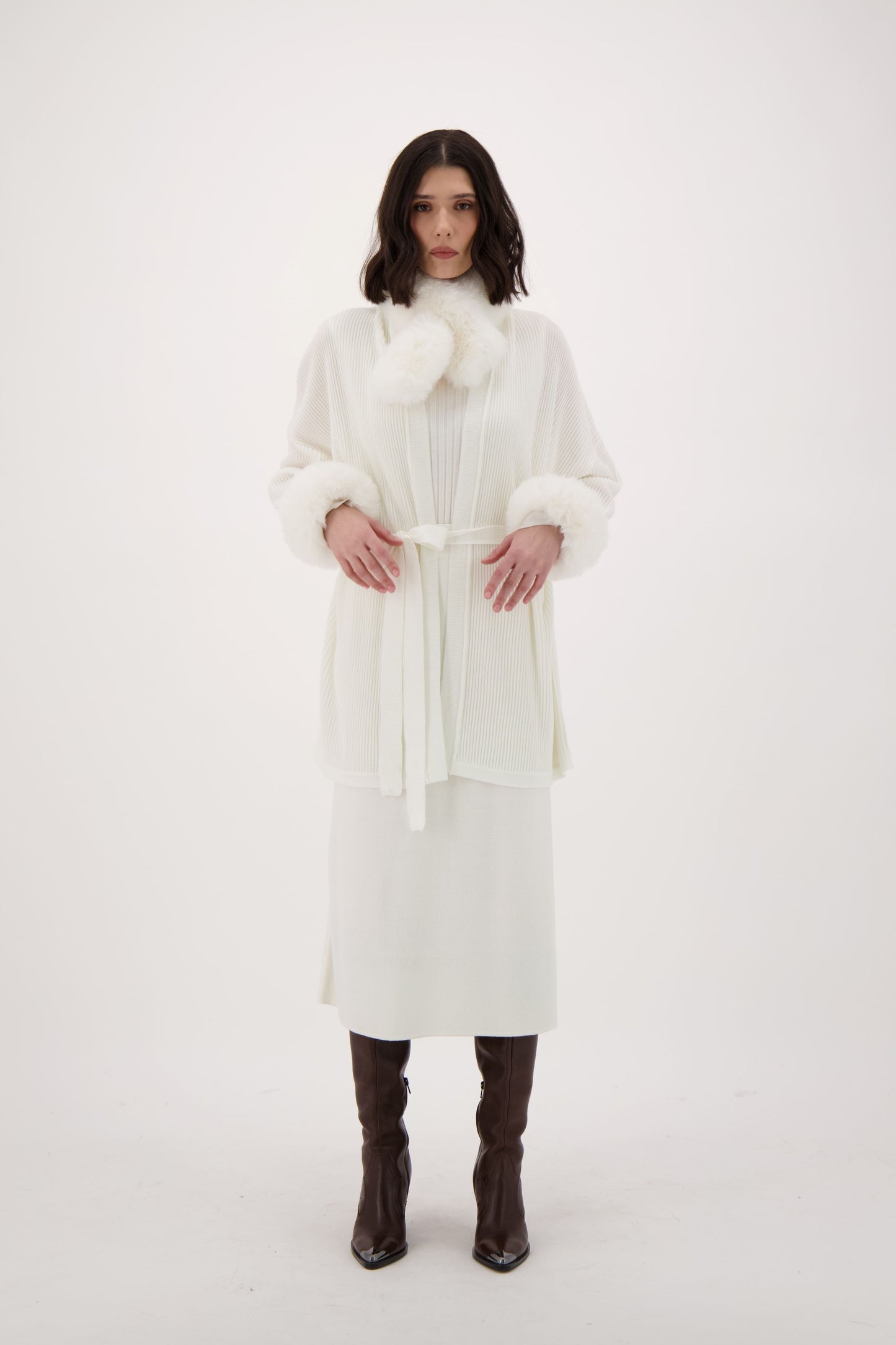 SPANNER - FAUX FUR SCARF