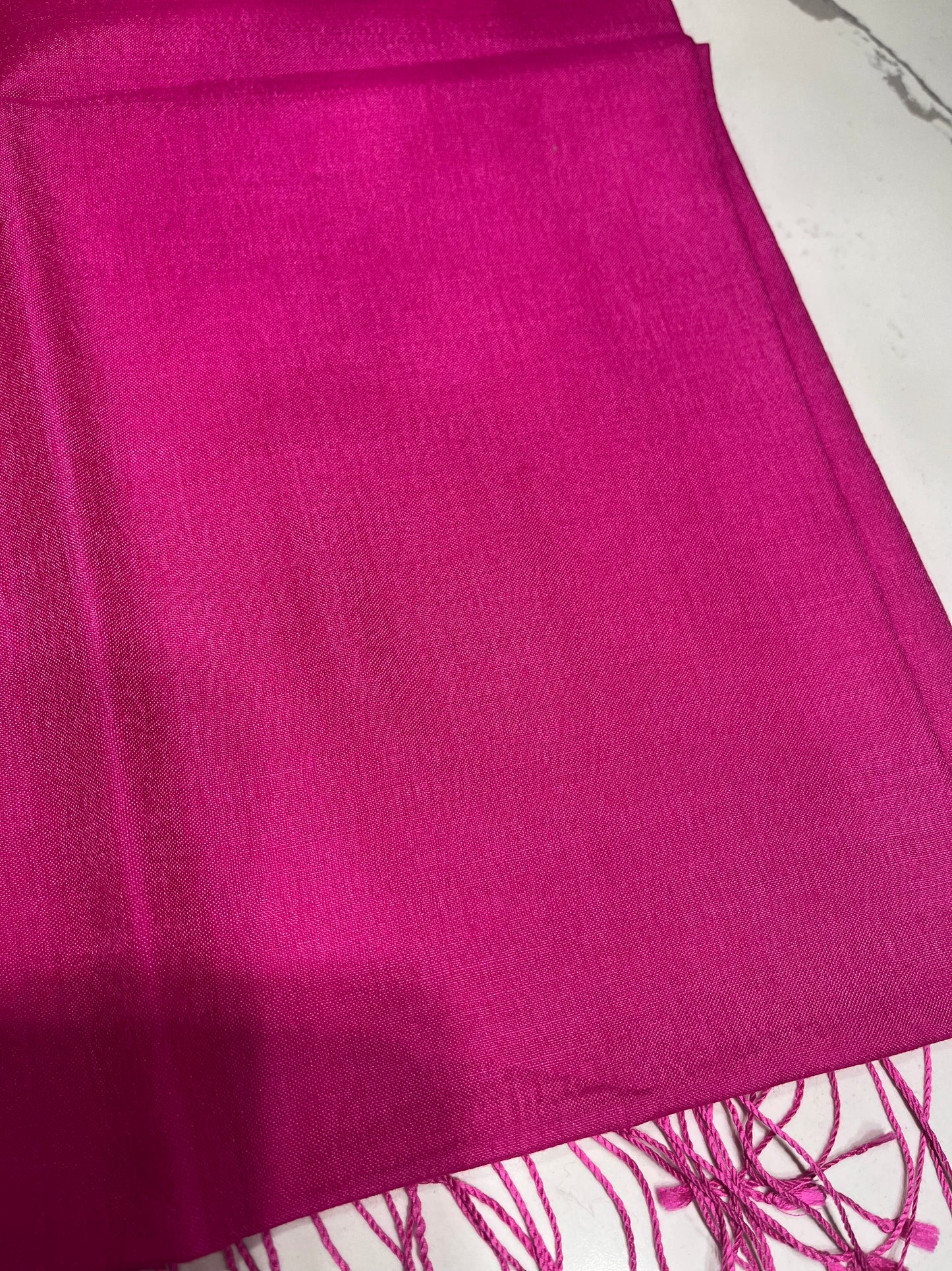 100% Silk Lightweight Solid Colour Scarf