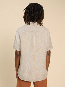 WHITE STUFF - PEMBROKE STRIPE SHORT SLEEVE SHIRT