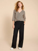 Load image into Gallery viewer, WHITE STUFF - BELLE WIDE LEG TROUSER
