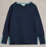 Load image into Gallery viewer, WHITE STUFF - OLIVE JUMPER
