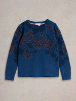 Load image into Gallery viewer, WHITE STUFF - JULIE EMBROIDERED JUMPER
