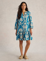 Load image into Gallery viewer, WHITE STUFF - OTTO LINEN BLEND DRESS
