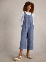 Load image into Gallery viewer, WHITE STUFF - VIOLA LINEN DUNGAREE
