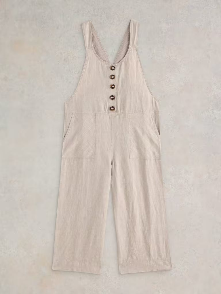 VIOLA LINEN DUNGAREE