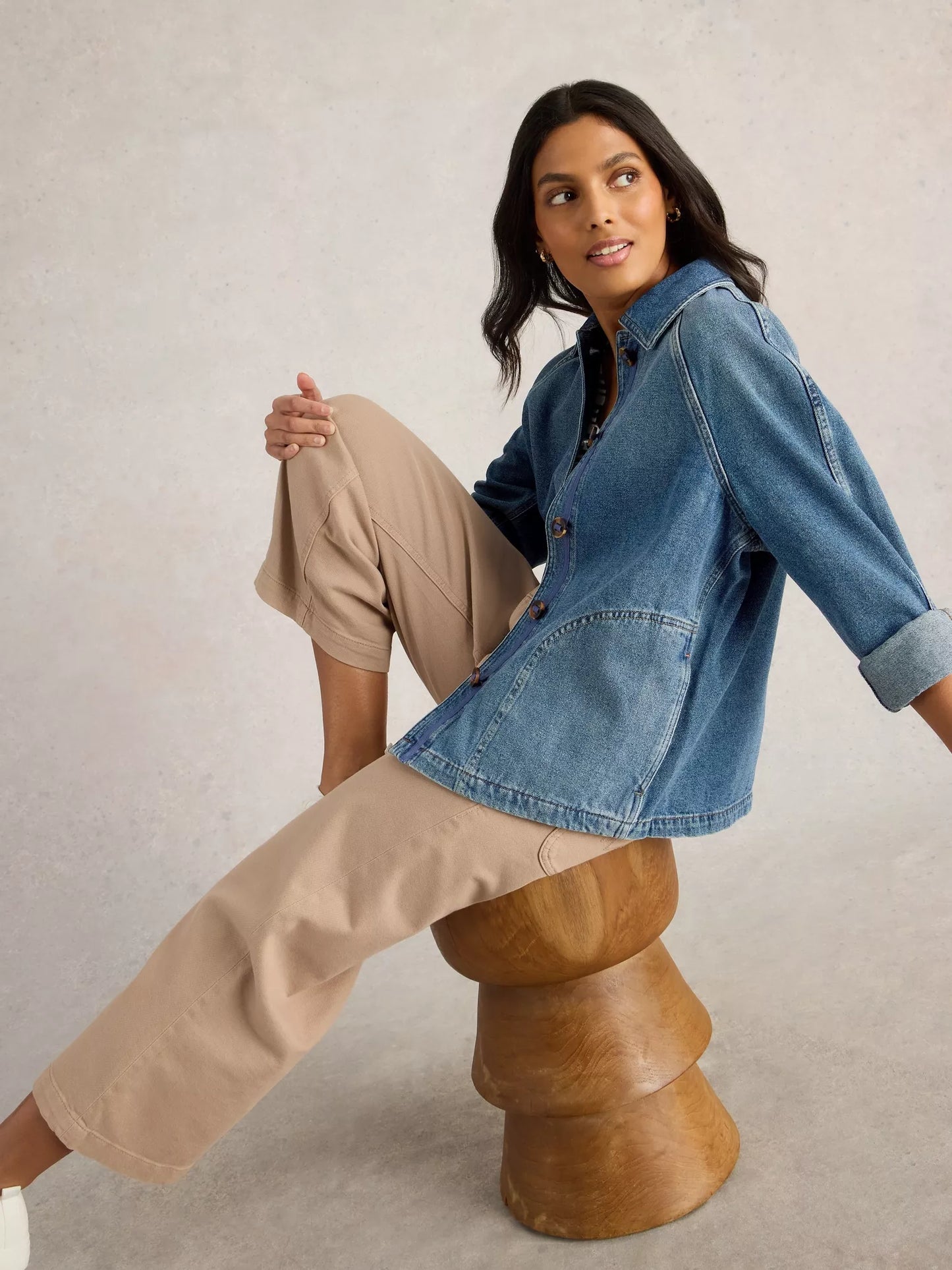 WHITE STUFF - EDEN DENIM JACKET