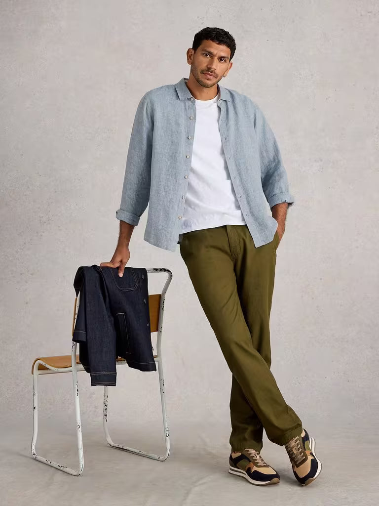 Keswick Short Sleeve Linen Shirt