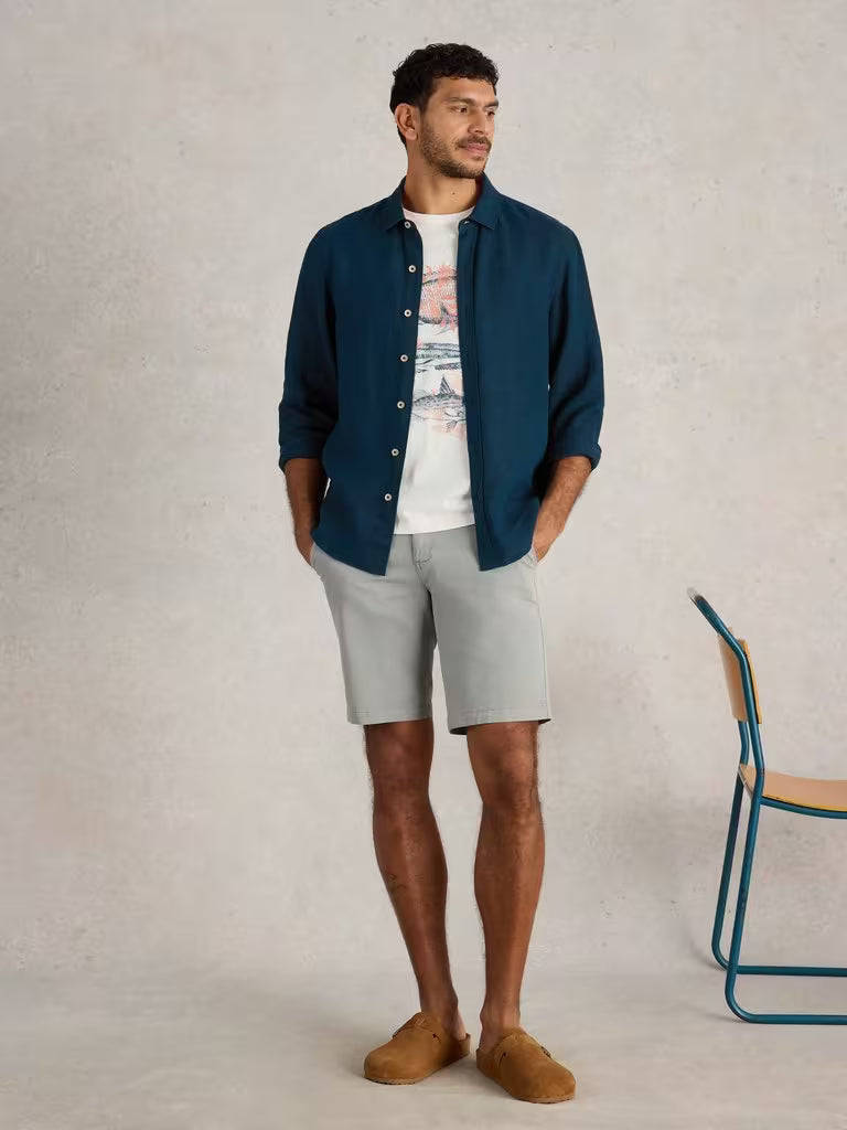 Keswick Short Sleeve Linen Shirt