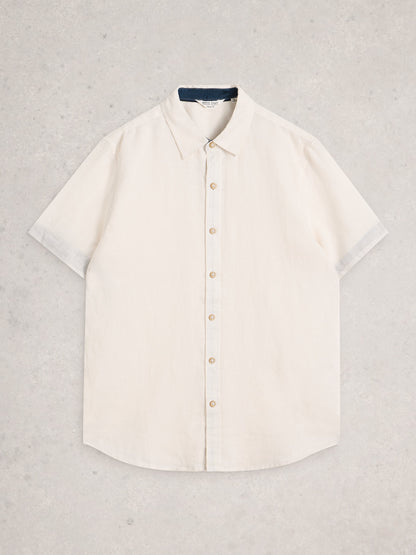 Keswick Short Sleeve Linen Shirt - Suttles & Seawinds