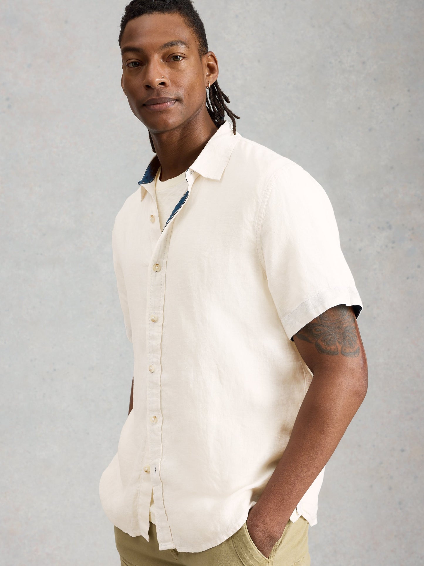 Keswick Short Sleeve Linen Shirt