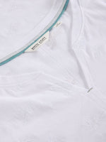 Load image into Gallery viewer, WHITE STUFF - NELLY NOTCH EMBROIDERED TEE
