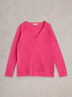 Load image into Gallery viewer, WHITE STUFF - NARIA LINEN BLEND JUMPER
