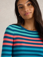 Load image into Gallery viewer, WHITE STUFF - RIB STRIPE JUMPER
