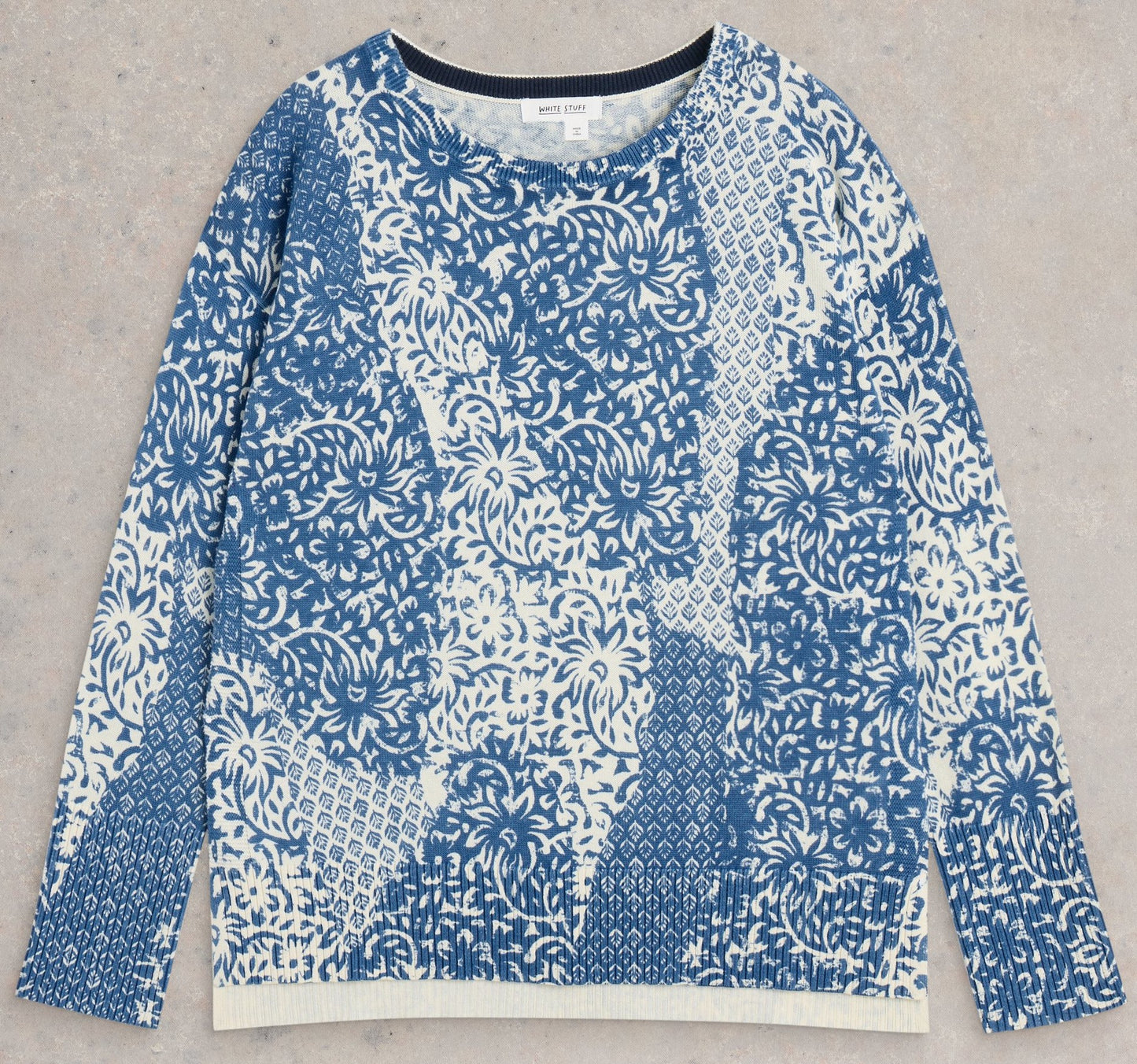 WHITE STUFF - OLIVE PRINT JUMPER