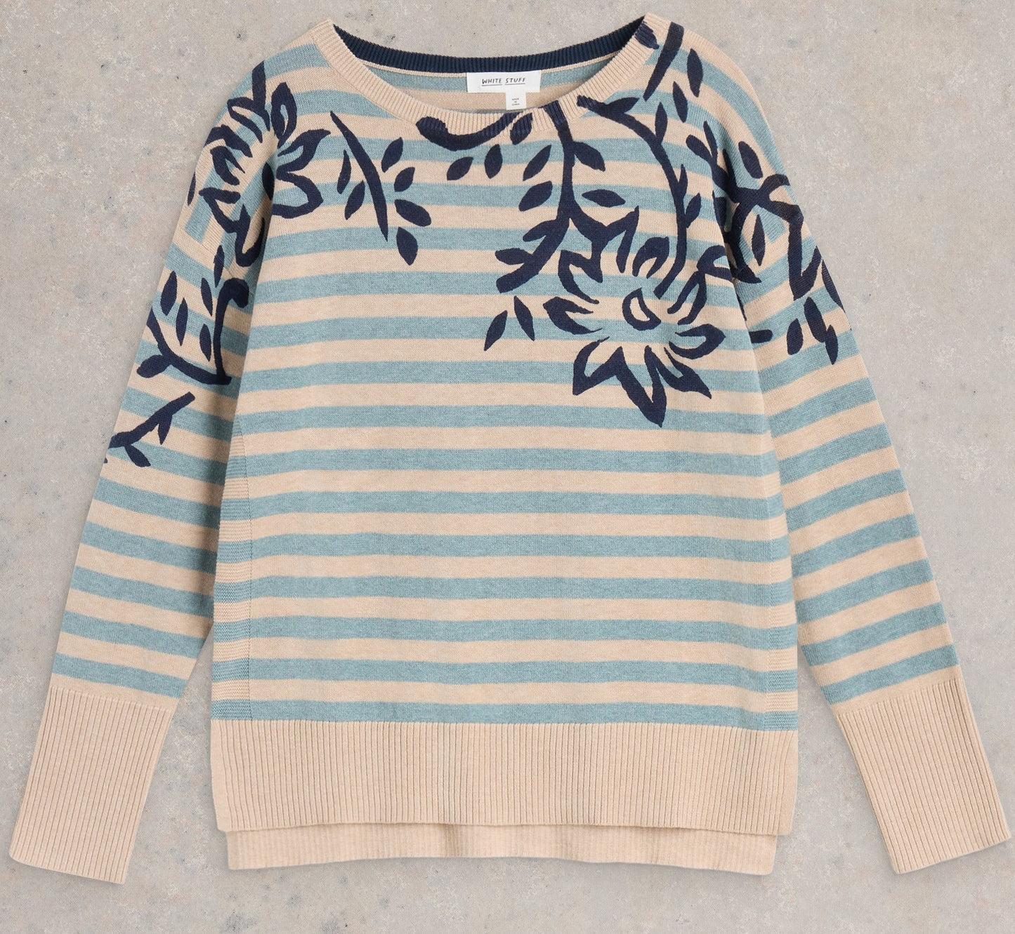 WHITE STUFF - OLIVE PRINT JUMPER