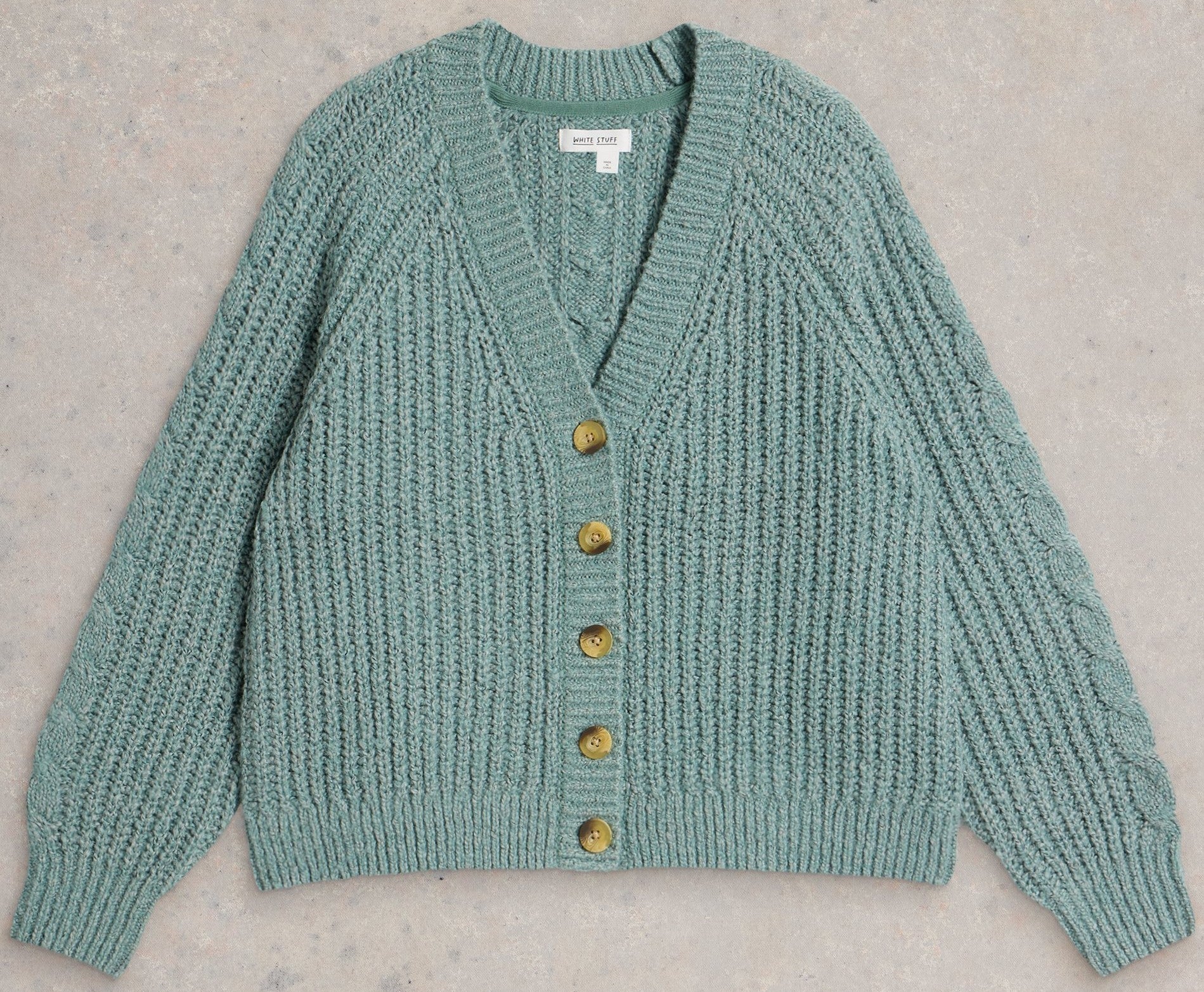 WHITE STUFF - SALLY SLUB CARDIGAN