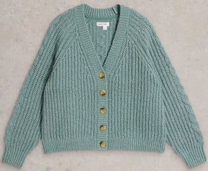 WHITE STUFF - SALLY SLUB CARDIGAN