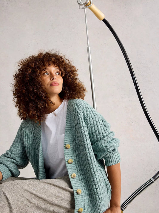 WHITE STUFF - SALLY SLUB CARDIGAN