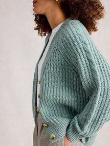 WHITE STUFF - SALLY SLUB CARDIGAN