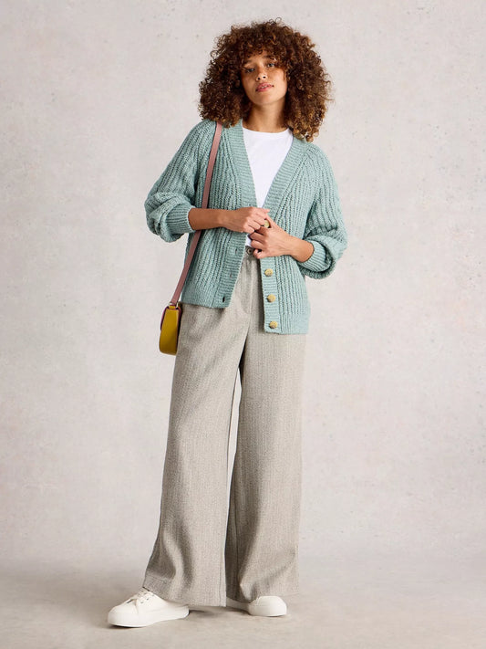 WHITE STUFF - SALLY SLUB CARDIGAN