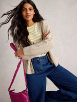 Load image into Gallery viewer, WHITE STUFF - SALLY SLUB CARDIGAN
