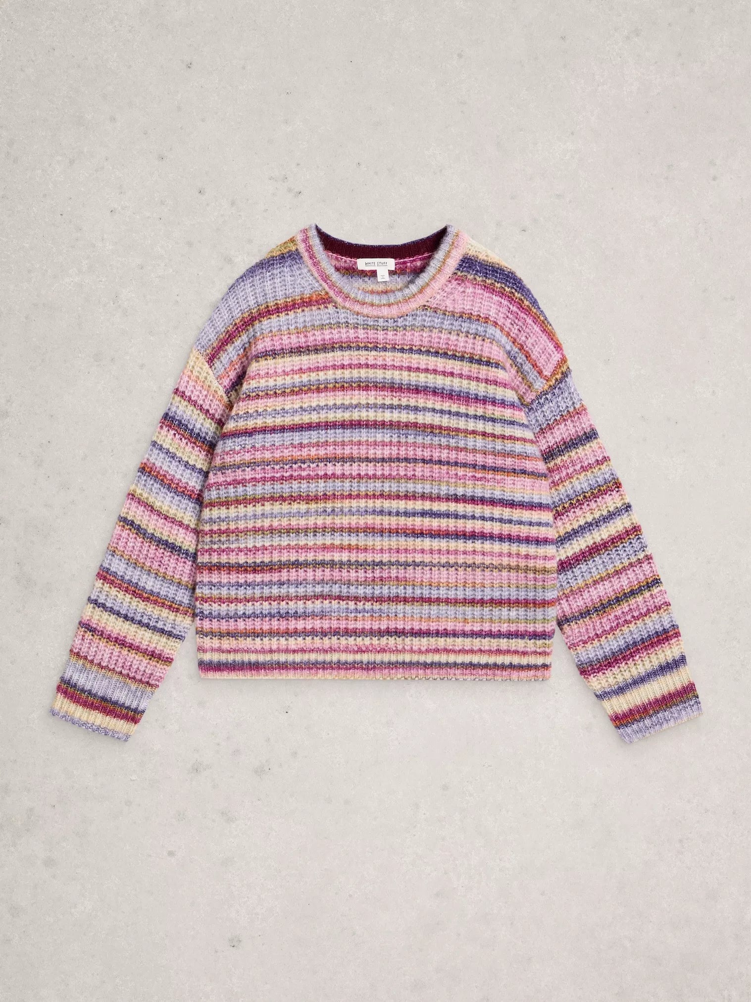 WHITE STUFF - SUZANNA SPACEDYE JUMPER
