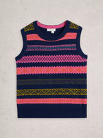 Load image into Gallery viewer, WHITE STUFF - LOTTIE FAIRISLE TANK
