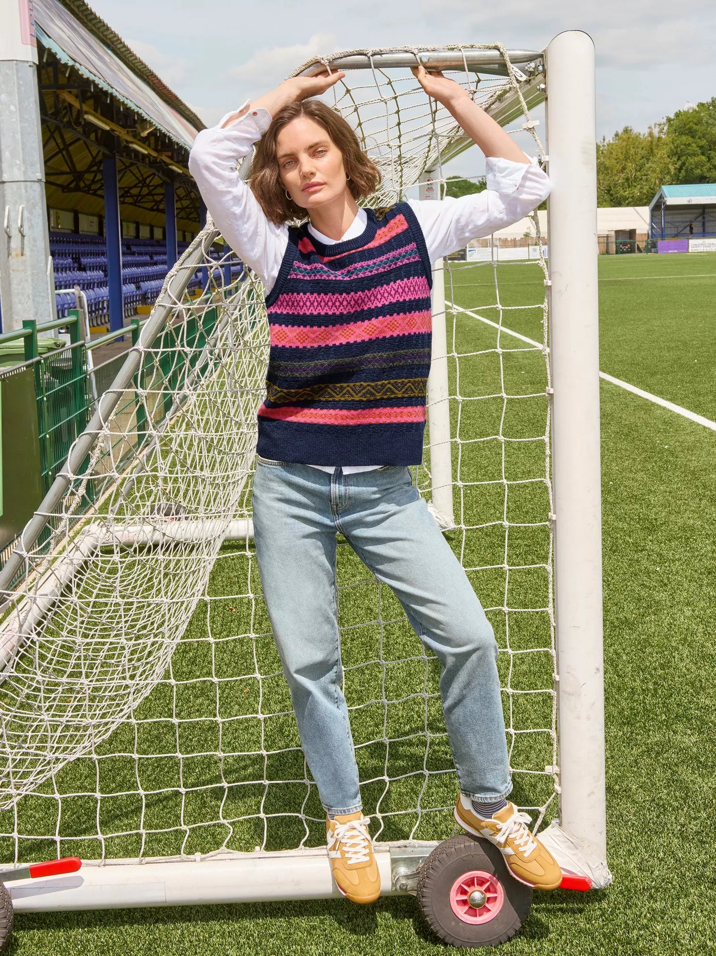 WHITE STUFF - LOTTIE FAIRISLE TANK