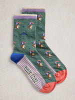 Load image into Gallery viewer, WHITE STUFF - NOVELTY ANKLE SOCK
