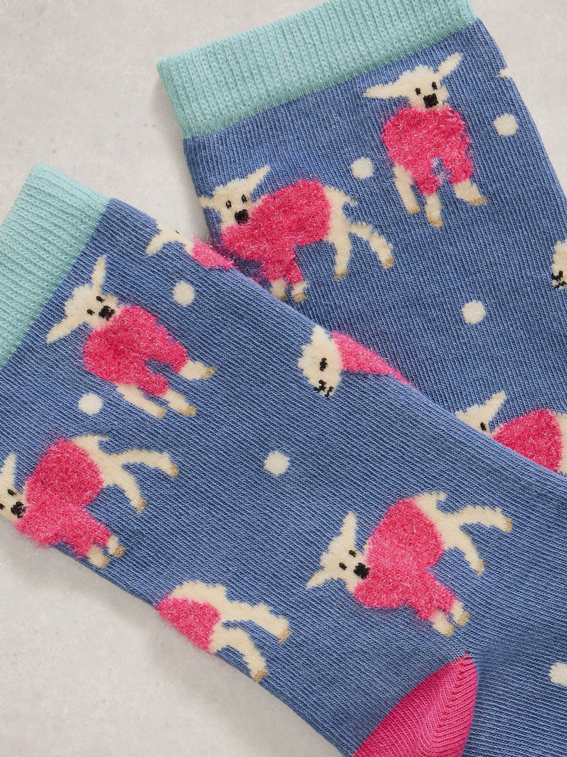 WHITE STUFF - FLUFFY ANKLE SOCK