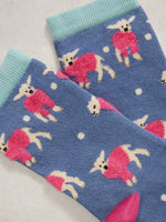 Load image into Gallery viewer, WHITE STUFF - FLUFFY ANKLE SOCK
