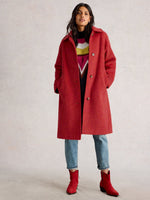 Load image into Gallery viewer, WHITE STUFF - KELSEY WOOL BLEND COAT
